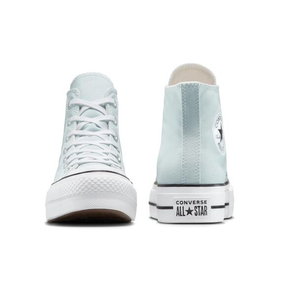NWT Converse Women’s Chuck Taylor All Star Lift Hi Platform pale green Size 7 - Picture 4 of 6